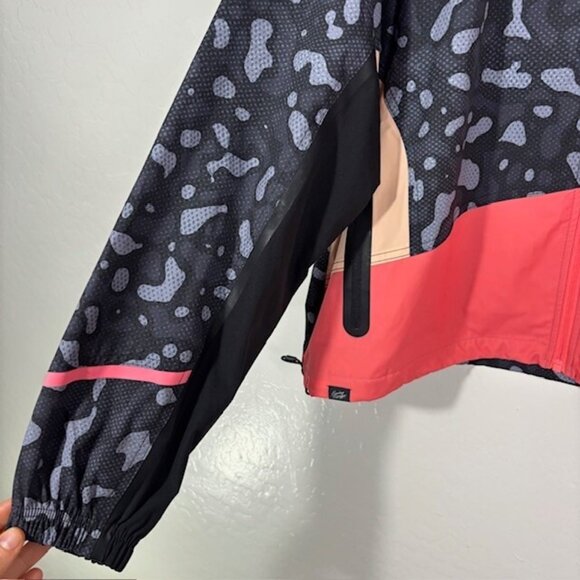 Sunday Swagger Golf Jacket Womens Small Full Zip Stretch Printed Art Athletic - Picture 3 of 6